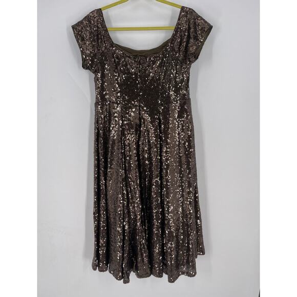 Torrid New Sequined Dress (B44#6) - Picture 5 of 9